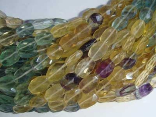 Fluorite Faceted Oval