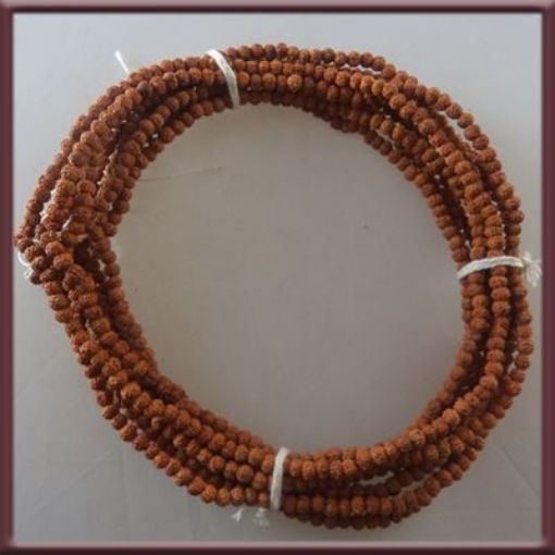 Rudraksha Beads String (109 pcs) 3mm