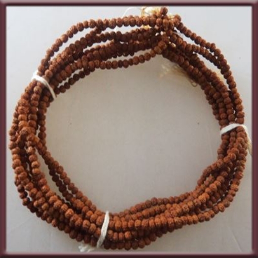 Rudraksha Beads String (109 pcs) 4.5mm