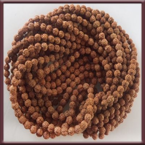 Rudraksha Beads String (109 pcs) 7mm