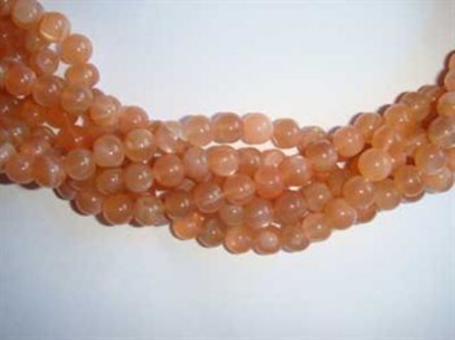 Peach Moonstone 5mm Beads