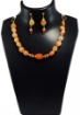 Carnelian Tumble & Gemstone Beads Necklace Set
