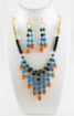 Gemstone Beads Fashion Necklace Set
