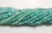 Apatite rondelle beads