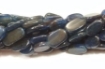 Blue Jade (Dyed) Oval Beads