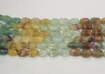 Multi Fluorite Oval Beads