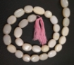 Pink Opal Oval Beads