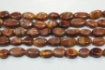 Red Tigereye Oval Beads