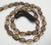 Smoky Quartz Oval Beads