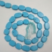 Turquoise (manmade) Oval Beads