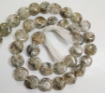 Moss Agate Coin Beads