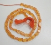 Carnelian Rectangle Beads