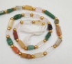Multi Disco Rectangle Beads