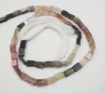 Multi Tourmaline Rectangle Beads