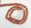 Red jade Rectangle Beads