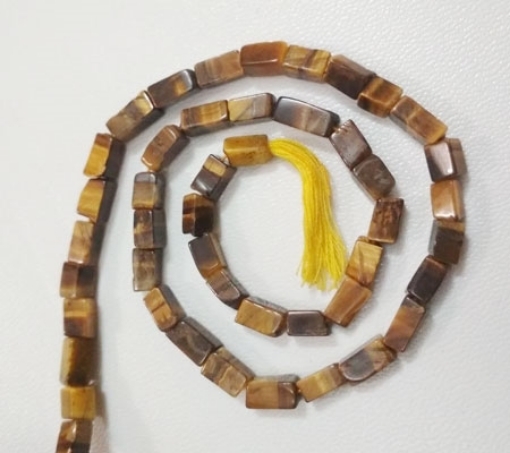 Picture of Tiger eye Rectangle Beads