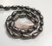Picture of Hematite top drilled drop beads
