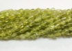Picture of Peridot top drilled drop beads
