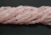 Rose Quartz top drilled drop beads