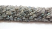 Labradorite triangle beads