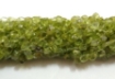 Picture of Peridot side drilled pear beads